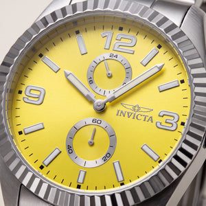 Invicta Specialty 49528 Unisex Watch — front view, Quartz movement 43mm