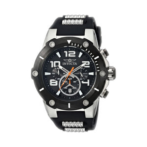 Invicta Speedway 17202 Black Stainless Steel Men's Watch, 51mm