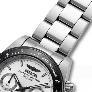 Invicta Speedway 26111 Unisex Watch — side view, Stainless Steel case 39mm