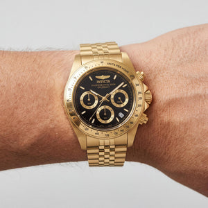 Invicta Speedway 31001 Unisex Watch — side view, Stainless Steel case 39mm