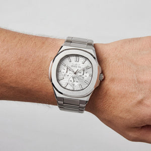 Invicta Speedway 48324 Unisex Watch — side view, Stainless Steel case 41mm