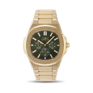 Invicta Speedway 48523 Gold Stainless Steel Unisex Watch, 41mm