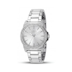 Invicta Speedway 49110 Silver Stainless Steel Unisex Watch, 34mm
