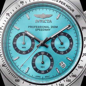 Invicta Speedway 50489 Unisex Watch — front view, Quartz movement 40mm