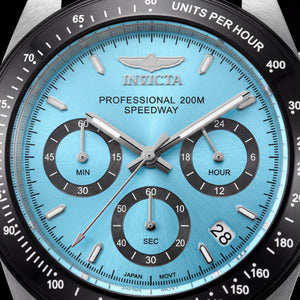 Invicta Speedway 50490 Unisex Watch — front view, Quartz movement 40mm