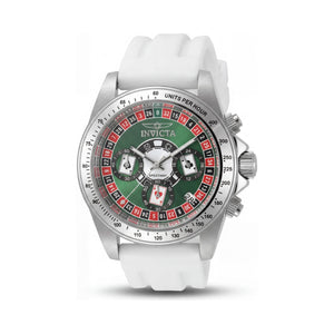 Invicta Speedway 50493 Silver Stainless Steel Unisex Watch, 40mm