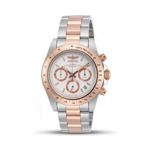 Invicta Speedway ILE6932A Gold Dial Stainless Steel Men's Watch, 39mm