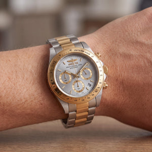 Invicta Speedway ILE9212A Unisex Watch — wrist wear, Stainless Steel band graduation gift