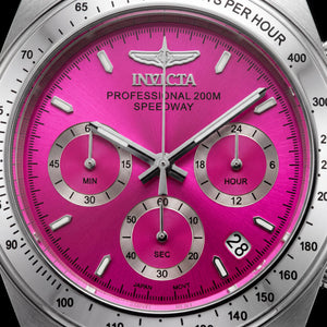 Invicta Speedway Unisex Watch — front view, Quartz movement
