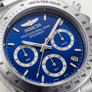 Invicta Speedway Men's Watch — front view, Quartz movement 40mm