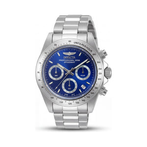 Invicta Speedway Silver Dial Stainless Steel Men's Watch, 40mm