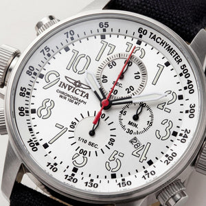 Invicta Men's Watch — front view, Quartz movement 46mm