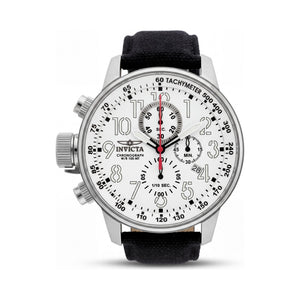 Invicta White Dial Stainless Steel Men's Watch, 46mm