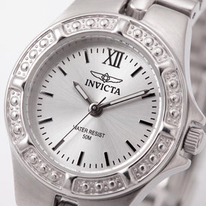 Invicta Wildflower 0135 Unisex Watch — front view, Quartz movement 21mm