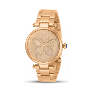 Invicta Wildflower 33234 Gold Stainless Steel Unisex Watch, 36mm
