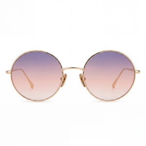 Isabel Marant 0016/S Round Sunglasses for Women — front view, Stainless Steel frame