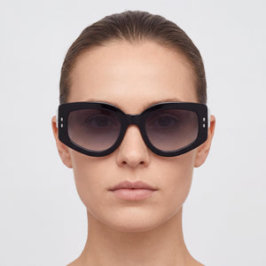 Isabel Marant 0156/S Rectangle Sunglasses for Women — interior view, Non-Polarized lens detail