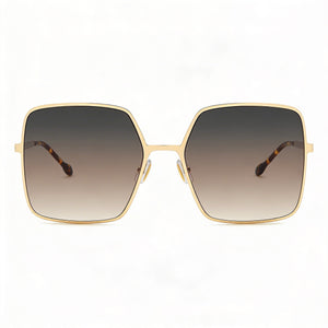 Isabel Marant Casual Square Sunglasses for Women — front view, Stainless Steel frame