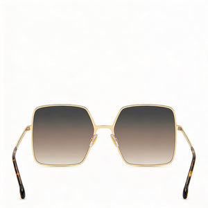 Isabel Marant Casual Square Sunglasses for Women — interior view, Non-Polarized lens detail