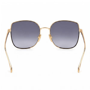Isabel Marant Classic Cat Eye Sunglasses for Women — interior view, Non-Polarized lens detail