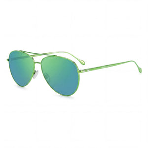 Isabel Marant Im 0011/s Green Aviator Sunglasses for Women, Green lens