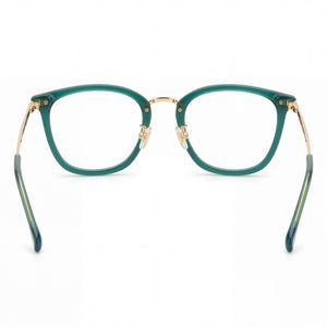 Isabel Marant Im 0045 Rectangle Eyeglasses Unisex — side view, Green temples 150mm