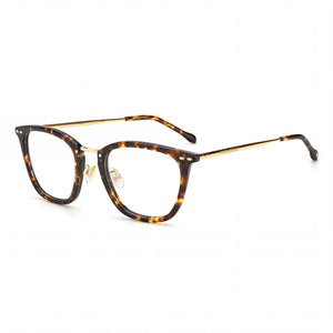 Isabel Marant Im 0045 Havana Gold Rectangle Eyeglasses for Unisex, Polyamide frame