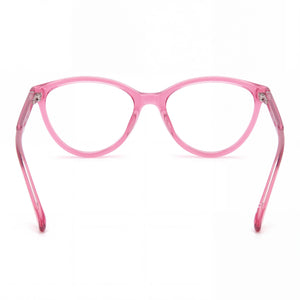Isabel Marant Im 0065 Cat Eye Eyeglasses Women — side view, Pink Acetate temples