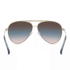 Isabel Marant IM 0100/S Wayfarers Sunglasses Women — side view, Non-Polarized Silver lens