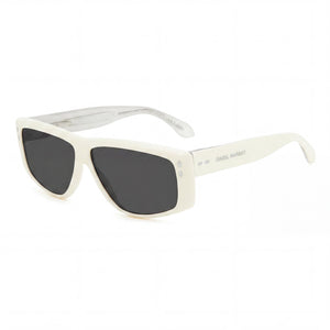Isabel Marant Im 0106/s White Rectangle Sunglasses for Women, Ivory lens