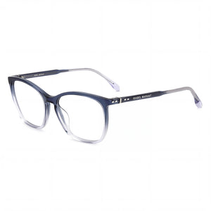 Isabel Marant In 0091/g Blue Shaded Square Eyeglasses Unisex, Acetate frame