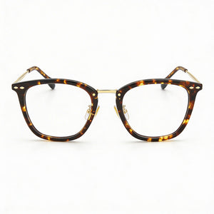 Isabel Marant Modern Rectangle Eyeglasses Unisex — front view, Polyamide