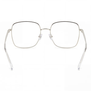 Isabel Marant Modern Rectangle Eyeglasses for Unisex — interior view, Polycarbonate demo lenses