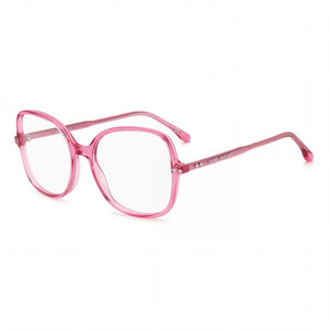 Isabel Marant Pink Square Eyeglasses Unisex, Acetate frame