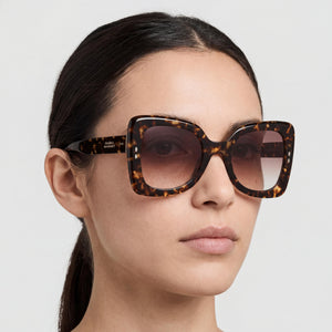 Isabel Marant Trendy Acetate Havana Sunglasses Women — lifestyle wear, beach and water activities
