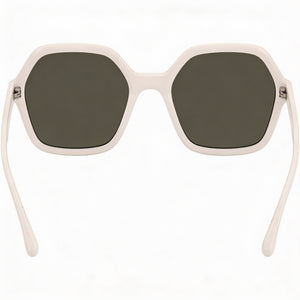 Isabel Marant Square Sunglasses Women — side view, Non-Polarized Ivory lens