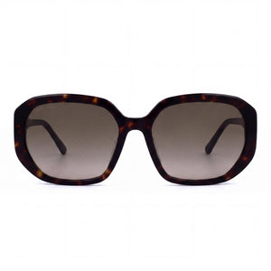 Jimmy Choo 204239 Oval Sunglasses for Women — front view, Plastic frame