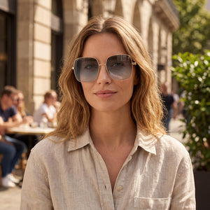 Jimmy Choo Classic Gold Sunglasses Women — lifestyle wear, daily driving and outdoor wear