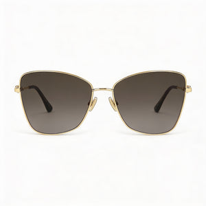 Jimmy Choo Square Sunglasses for Women — front view, Acetate frame