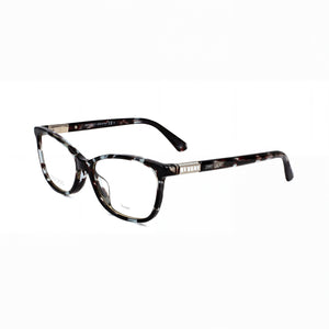 Jimmy Choo Havana Rectangle Eyeglasses for Women, Acetate frame