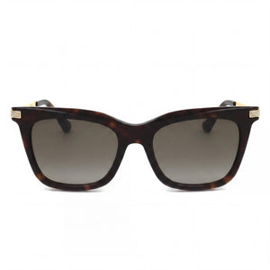 Jimmy Choo Square Sunglasses for Women — front view, Acetate frame
