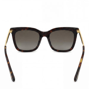 Jimmy Choo Square Sunglasses for Women — interior view, Non-Polarized lens detail