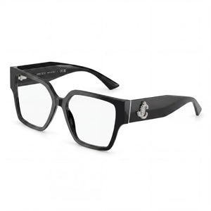 Jimmy Choo JC 3032 B Black Square Eyeglasses for Women, Acetate frame