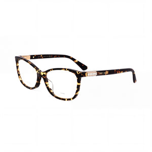 Jimmy Choo JC282/G Havana Rectangle Eyeglasses for Women, Acetate frame