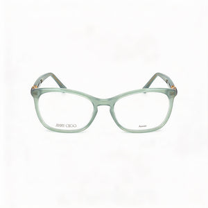 Jimmy Choo JC3171049701ED5417 Square Eyeglasses for Women — front view, Acetate