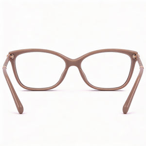 Jimmy Choo JC320 Rectangle Eyeglasses for Women — front view, Acetate