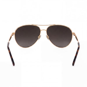 Jimmy Choo JIMENA/S Pilot Sunglasses Women — side view, Non-Polarized Brown Gradient lens