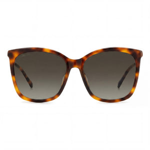 Jimmy Choo NEREA/G/S Shield Sunglasses for Women - front view, Acetate frame