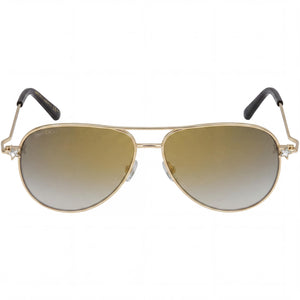 Jimmy Choo Sansa/S Aviator Sunglasses for Women — front view, Stainless Steel frame
