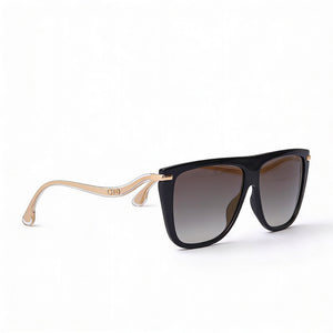 Jimmy Choo SUVI/S Shield Sunglasses for Women — front view, Plastic frame
